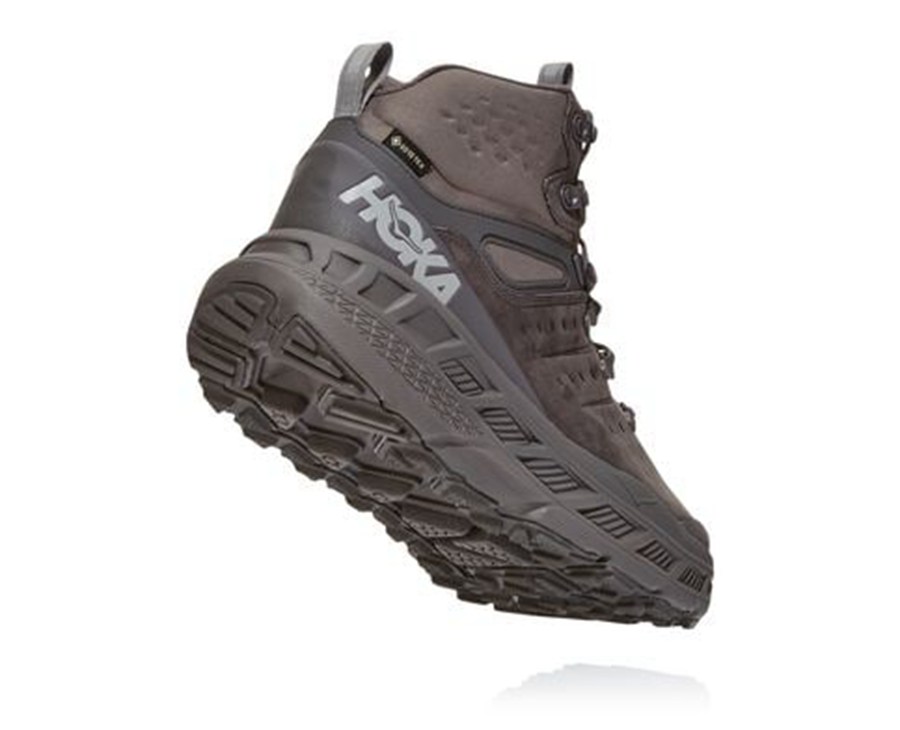 Hoka One One Stinson Mid Gore-Tex Vandringsskor Herr - Bröst - SFUEJ-9350